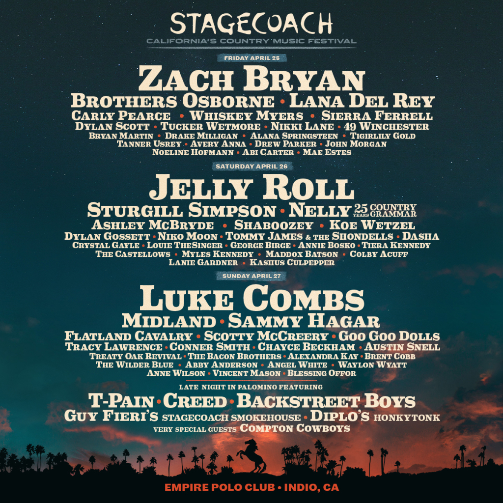 Country Music Festival Event Poster 2025